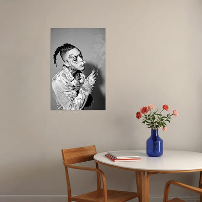 Lil Skies Rap Hip Hop Star Music Singer Poster Wall Art Print Home Wall Decor - xonomax