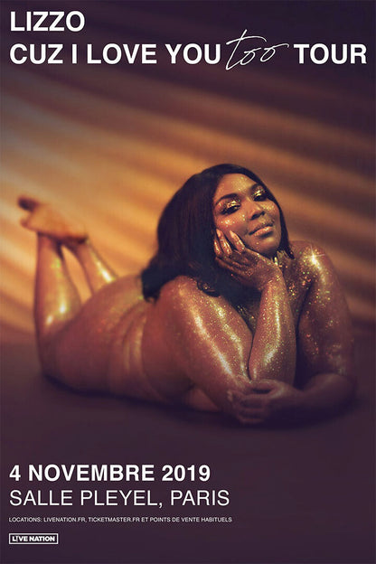 Lizzo Cuz Music Album 2019 Songwriter Poster Wall Art Print Home Wall Decor - xonomax