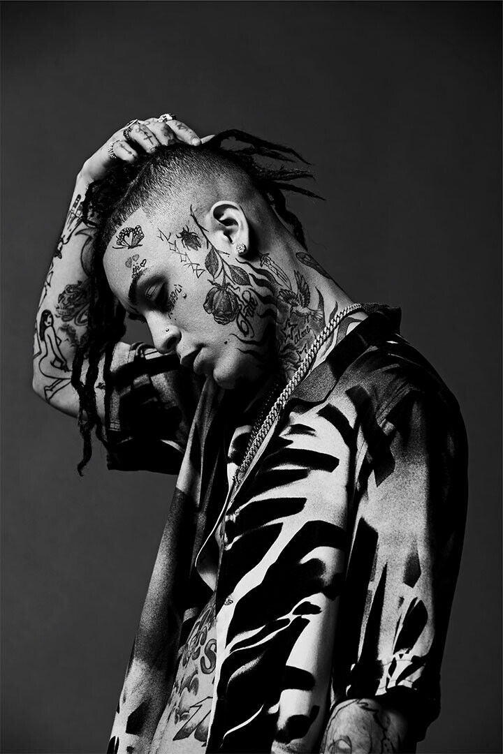 Lil Skies New Rapper Music Singer Star Fashion Poster Wall Art Print Home Wall Decor - xonomax