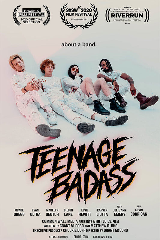 Teenage Badass Movie 2019 Comedy Poster Wall Art Print Home Wall Decor - xonomax