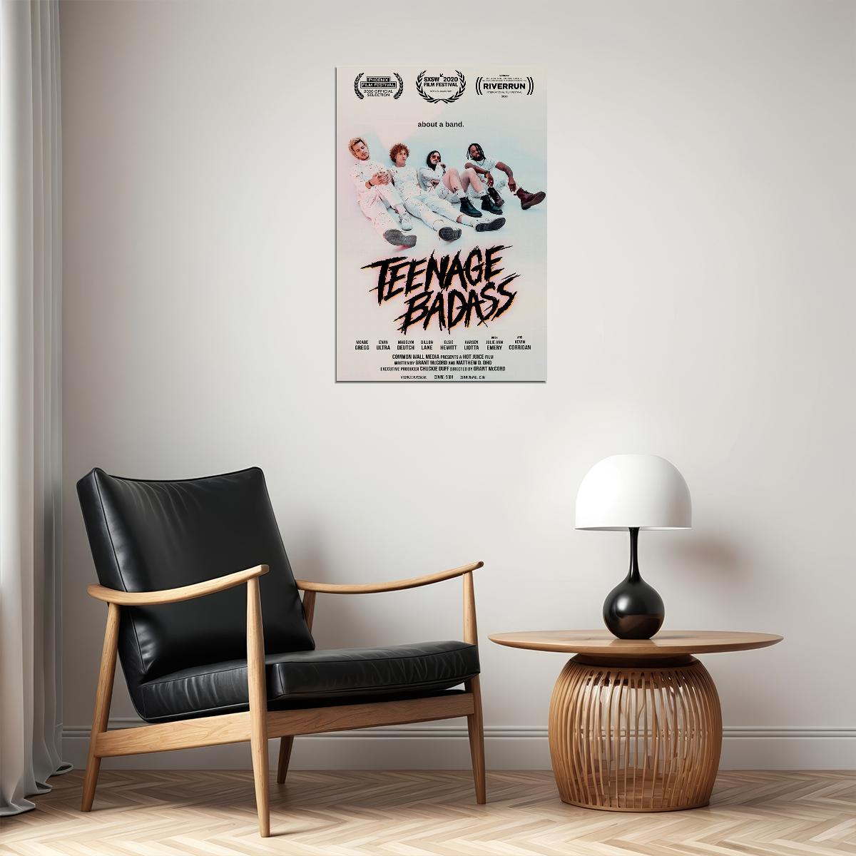 Teenage Badass Movie 2019 Comedy Poster Wall Art Print Home Wall Decor - xonomax