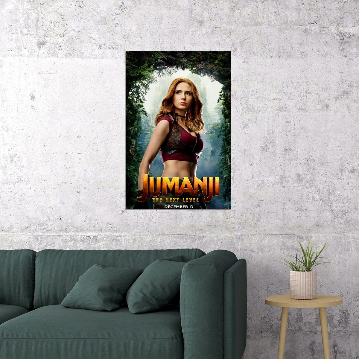 Jumanji 2020 Movie The Next Level Action Comedy Poster Wall Art Print Home Wall Decor - xonomax