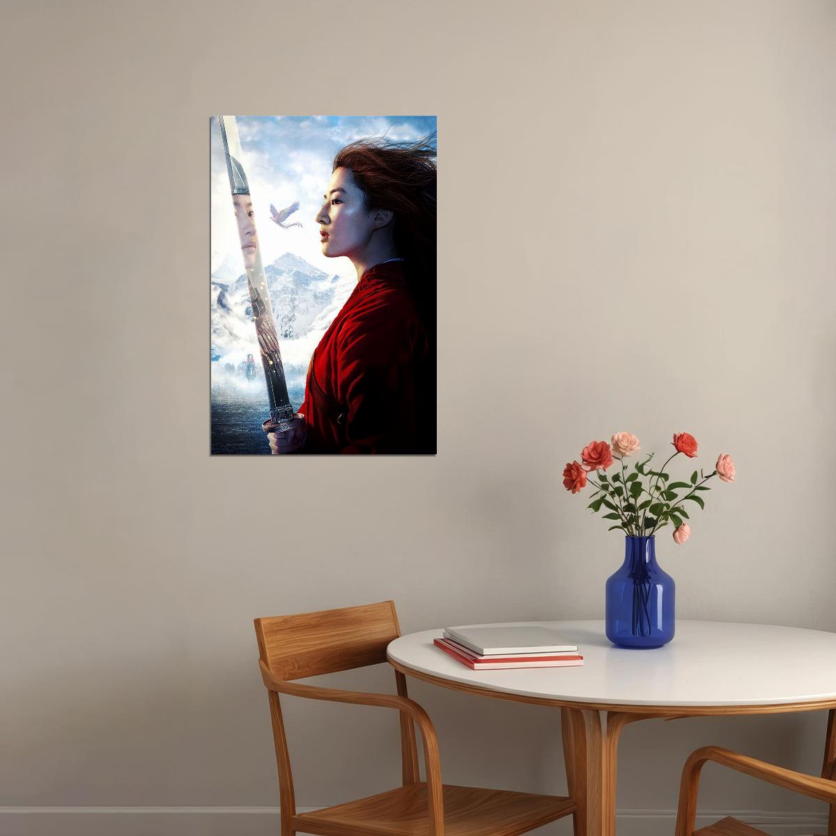 Mulan Movie 2020 Yifei Liu Adventure Action Poster Wall Art Print Home Wall Decor - xonomax