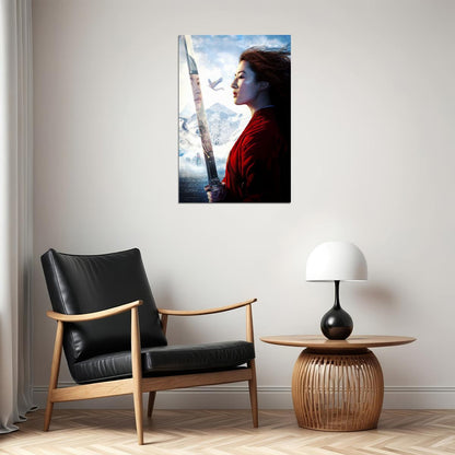 Mulan Movie 2020 Yifei Liu Adventure Action Poster Wall Art Print Home Wall Decor - xonomax