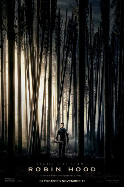 Taron Egerton Robin Hood Movie Drama Action Poster Wall Art Print Home Wall Decor - xonomax