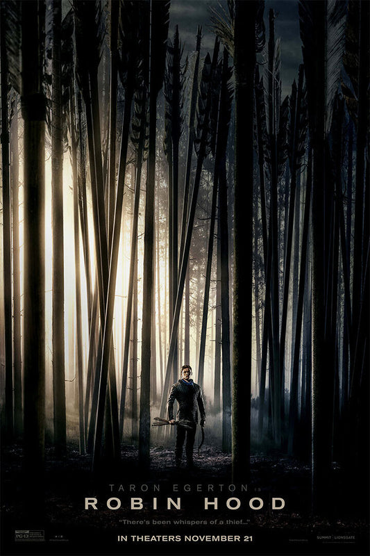 Taron Egerton Robin Hood Movie Drama Action Poster Wall Art Print Home Wall Decor - xonomax