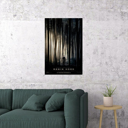 Taron Egerton Robin Hood Movie Drama Action Poster Wall Art Print Home Wall Decor - xonomax
