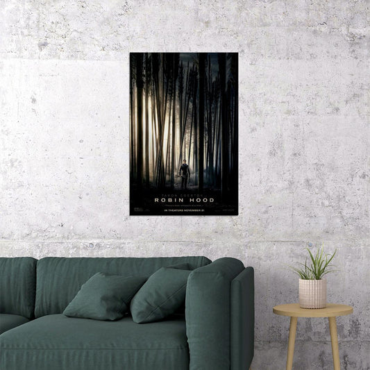 Taron Egerton Robin Hood Movie Drama Action Poster Wall Art Print Home Wall Decor - xonomax