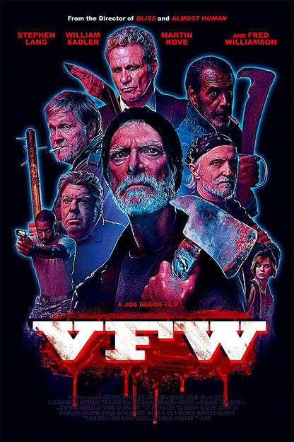 Vfw Movie 2020 Stephen Lang Martin Kove Crime Poster Wall Art Print Home Wall Decor - xonomax