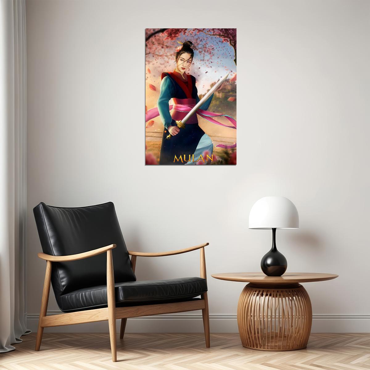 Mulan 2020 Movie Action Adventure Poster Wall Art Print Home Wall Decor - xonomax