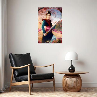 Mulan 2020 Movie Action Adventure Poster Wall Art Print Home Wall Decor - xonomax