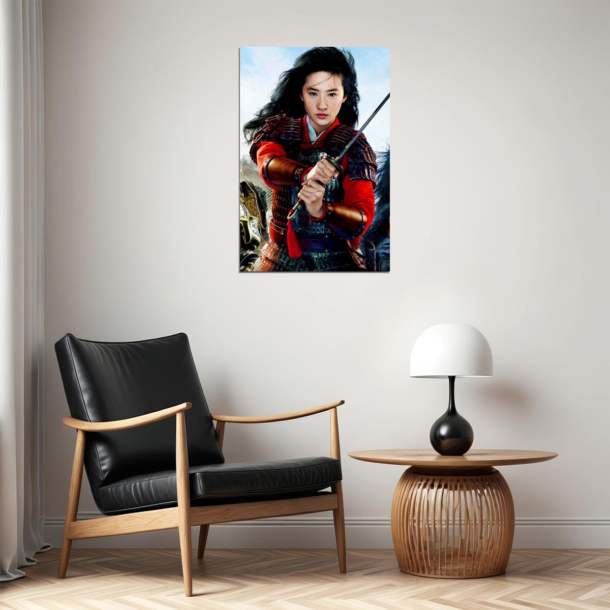 Mulan Movie Young Girl Action Adventure Poster Wall Art Print Home Wall Decor - xonomax