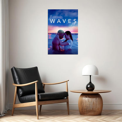 Waves Movie 2019 Lucas Hedges Alexa Demie Romantic Poster Wall Art Print Home Wall Decor - xonomax