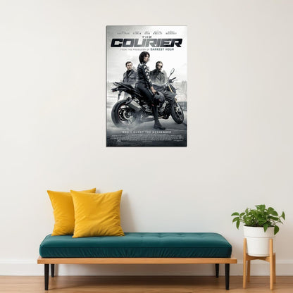 The Courier Olga Kurylenko Gary Oldman Action Poster Wall Art Print Home Wall Decor - xonomax