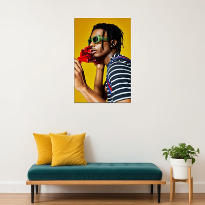 Playboi Carti Rap Hip Hop Music Singer Rapper Star Poster Wall Art Print Home Wall Decor - xonomax