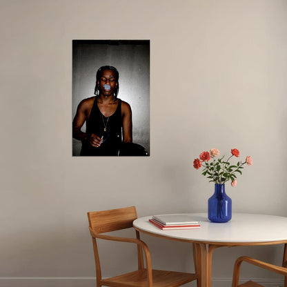 Smoking Asap Rocky Hot Rap Hip Hop Music Singer Poster Wall Art Print Home Wall Decor - xonomax