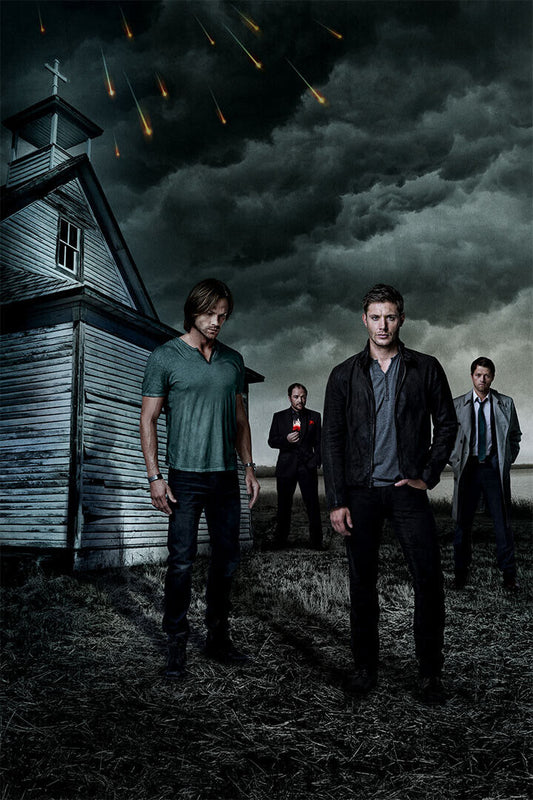 Supernatural Tv Series Show Season 14 Sam Dean Movie Fantasy Poster Wall Art Print Home Wall Decor - xonomax