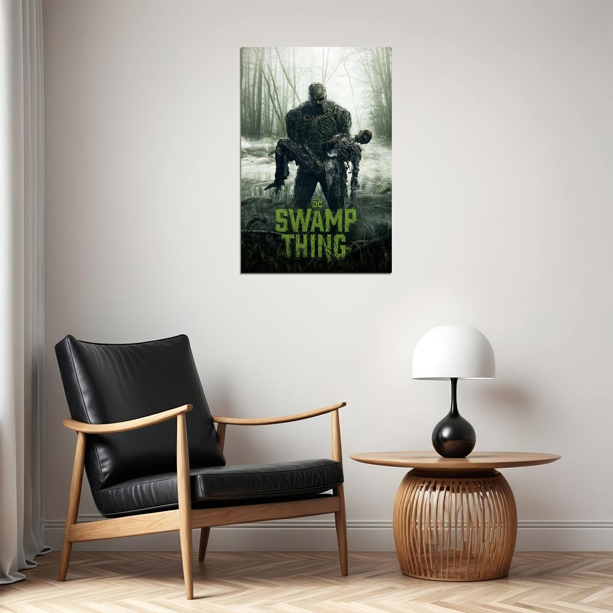 Swamp Thing Comics Superhero Tv Series 2019 Season Drama Poster Wall Art Print Home Wall Decor - xonomax