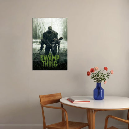 Swamp Thing Comics Superhero Tv Series 2019 Season Drama Poster Wall Art Print Home Wall Decor - xonomax