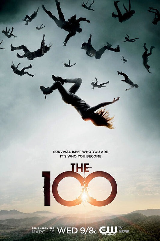 The 100 Tv Series Show 2019 Horror Movie Drama Poster Wall Art Print Home Wall Decor - xonomax