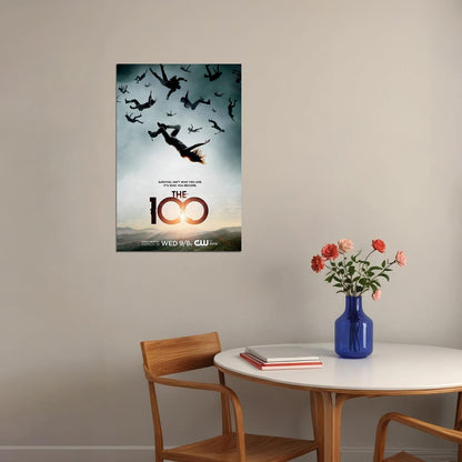 The 100 Tv Series Show 2019 Horror Movie Drama Poster Wall Art Print Home Wall Decor - xonomax