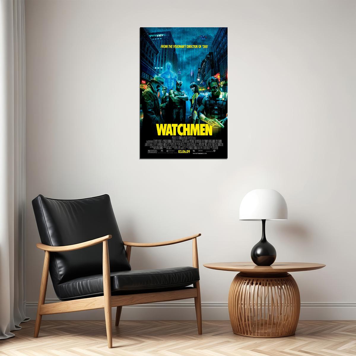 Watchmen Tv Series Show Season 2019 Movie Action Poster Wall Art Print Home Wall Decor - xonomax