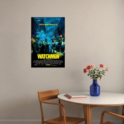 Watchmen Tv Series Show Season 2019 Movie Action Poster Wall Art Print Home Wall Decor - xonomax