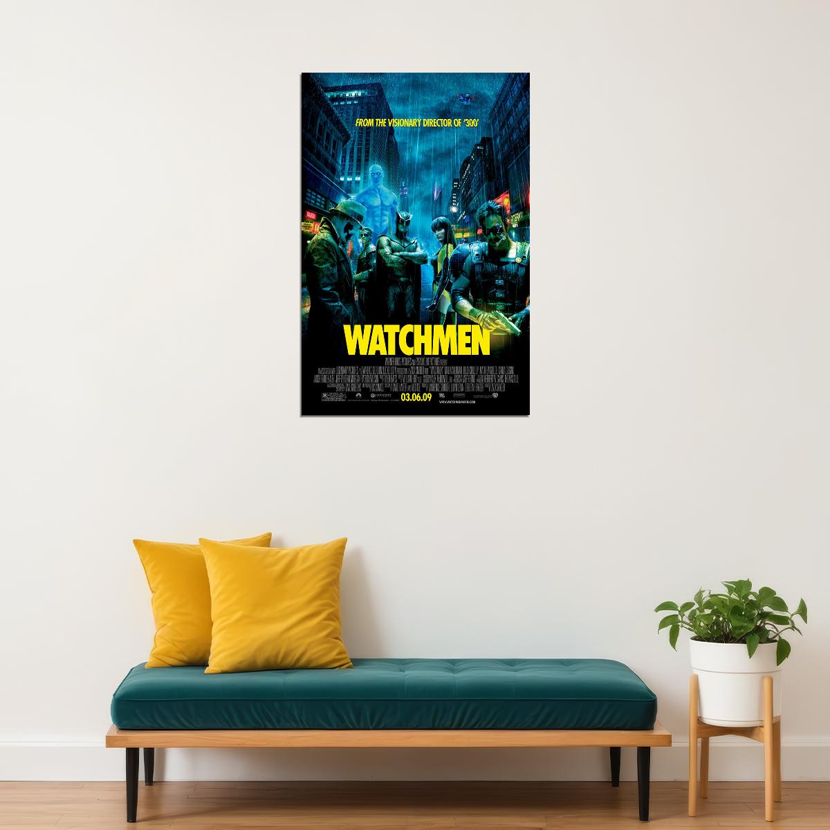 Watchmen Tv Series Show Season 2019 Movie Action Poster Wall Art Print Home Wall Decor - xonomax