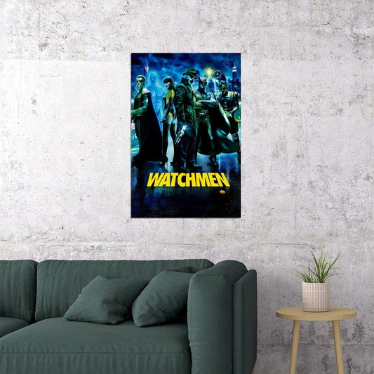 Watchmen Tv Series Show Season 2019 Movie Drama Poster Wall Art Print Home Wall Decor - xonomax