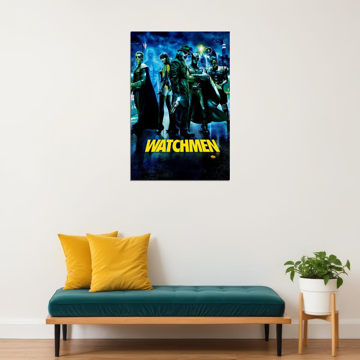 Watchmen Tv Series Show Season 2019 Movie Drama Poster Wall Art Print Home Wall Decor - xonomax