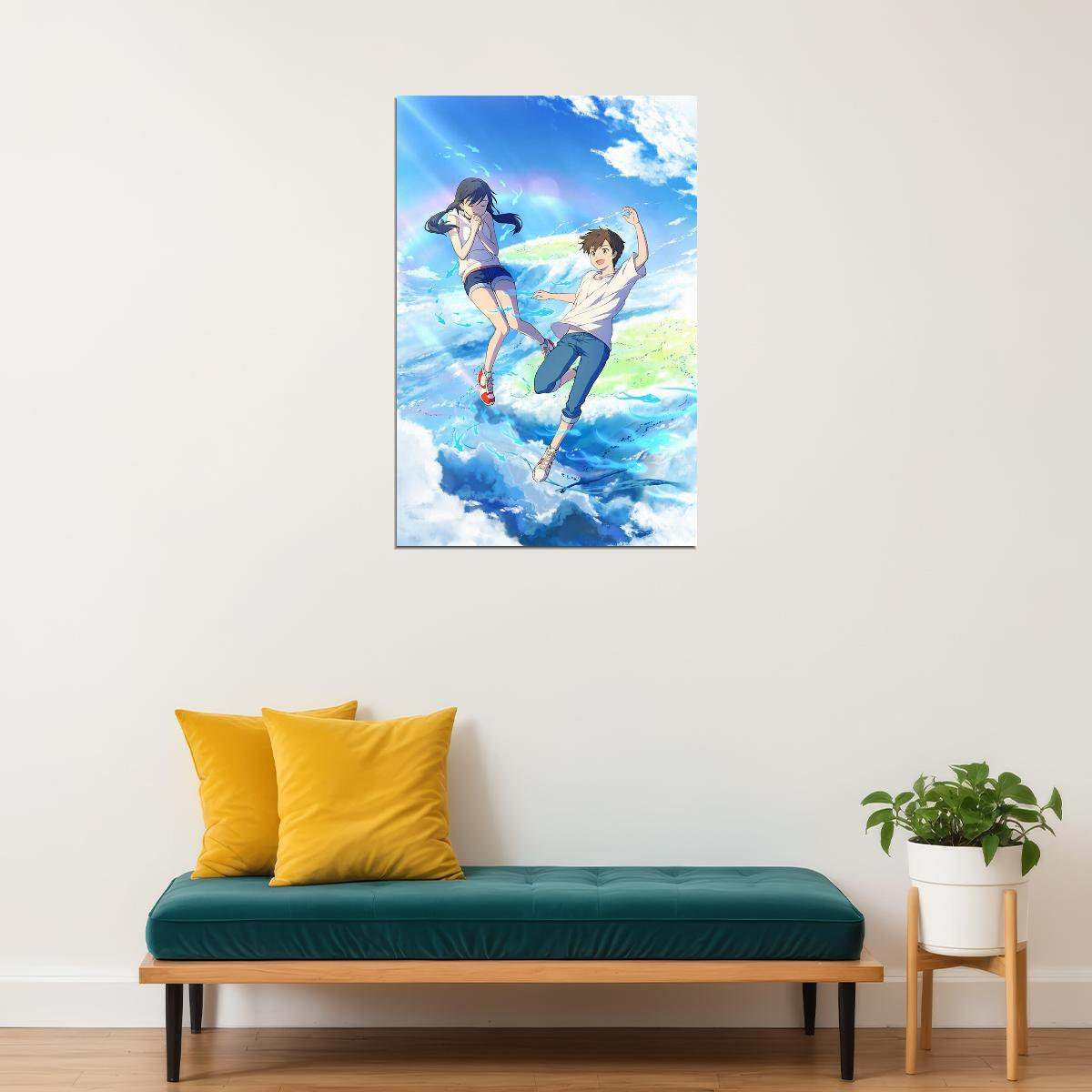 Weathering With You Makoto Shinkai Movie Poster Wall Art Print Home Wall Decor