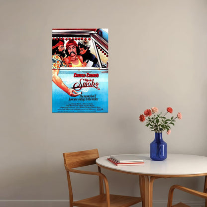 Up In Smoke Movie Cheech And Chong Weed Comedy Poster Wall Art Print Home Wall Decor - xonomax