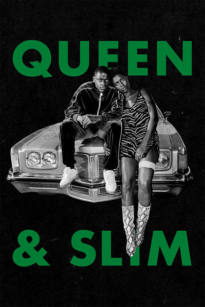 Queen And Slim Movie 2019 Daniel Kaluuya Drama Crime Poster Wall Art Print Home Wall Decor