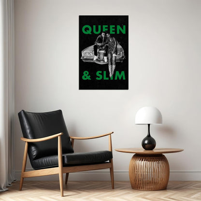 Queen And Slim Movie 2019 Daniel Kaluuya Drama Crime Poster Wall Art Print Home Wall Decor