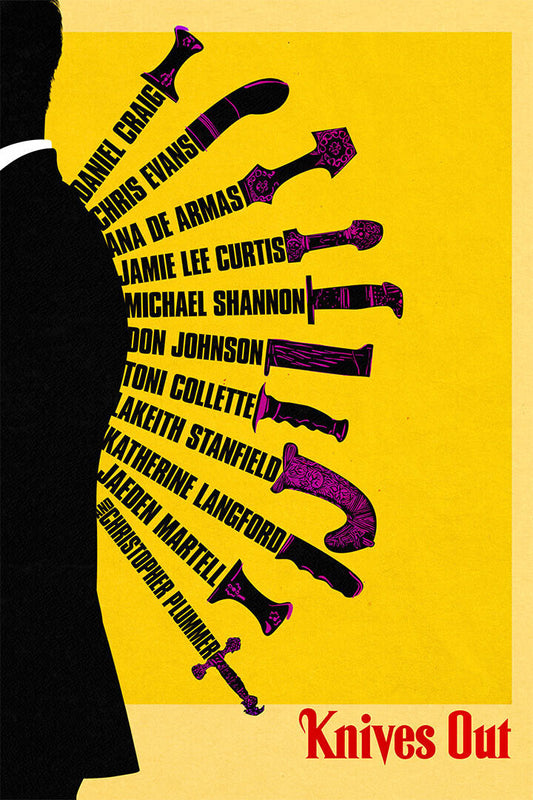 Knives Out Movie 2019 Comedy Drama Poster Wall Art Print Home Wall Decor - xonomax
