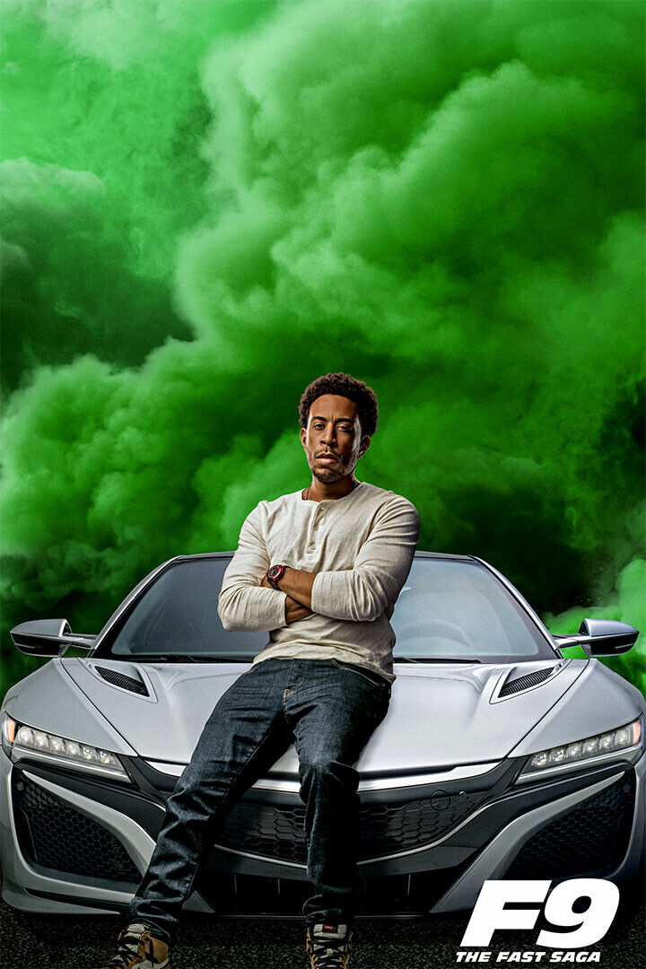 Ludacris Fast And Furious 9 Movie Tej Parker Action Poster Wall Art Print Home Wall Decor - xonomax