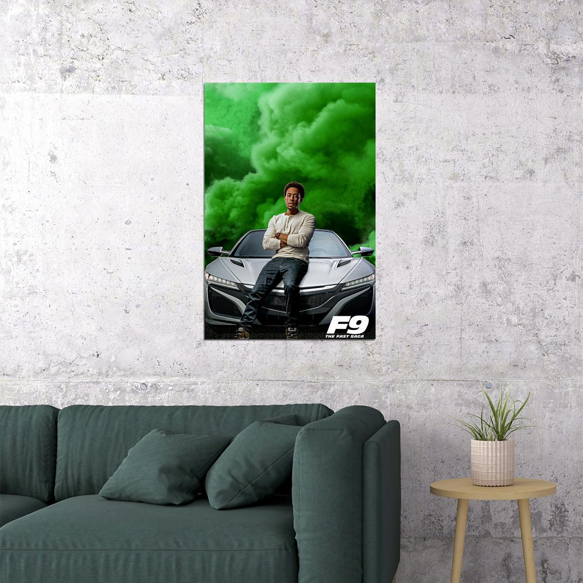 Ludacris Fast And Furious 9 Movie Tej Parker Action Poster Wall Art Print Home Wall Decor - xonomax