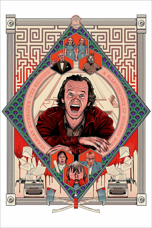 The Shining Classic Movie 1980 Horror Poster Wall Art Print Home Wall Decor - xonomax