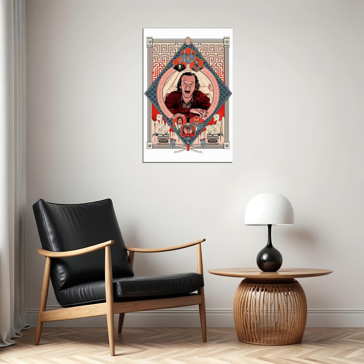 The Shining Classic Movie 1980 Horror Poster Wall Art Print Home Wall Decor - xonomax