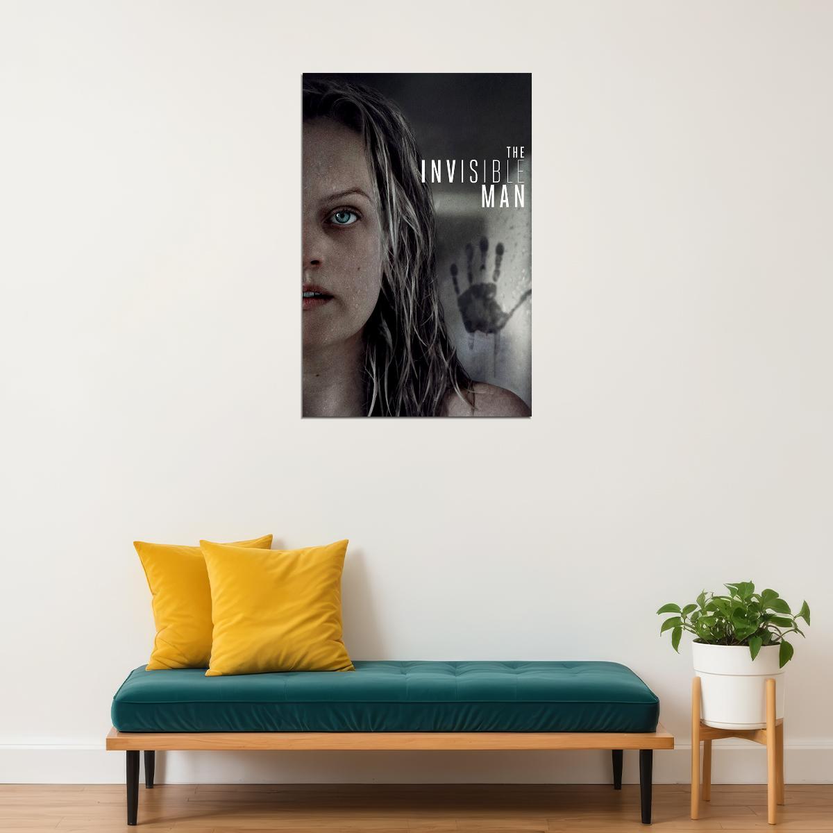 The Invisible Man Movie 2020 Horror Thirller Poster Wall Art Print Home Wall Decor - xonomax