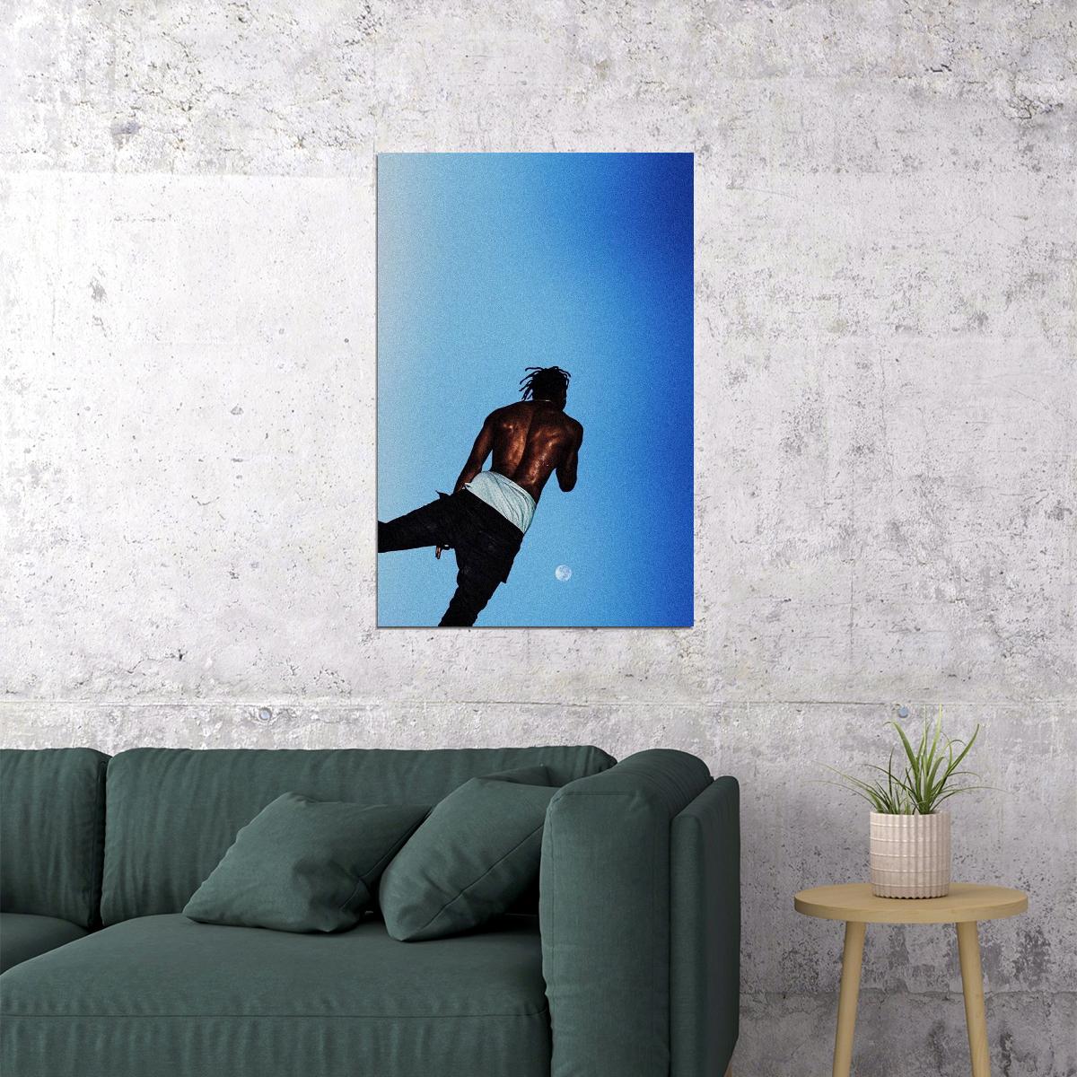 Travis Scott Days Rap Singer Artist Poster Wall Art Print Home Wall Decor
