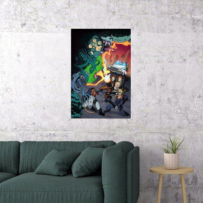 Ghostbusters Ghost Hunter Science Fiction Movie Poster Wall Art Print Home Wall Decor - xonomax