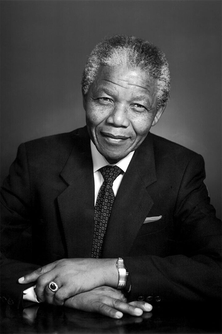Nelson Mandela Great Leader Star Poster Wall Art Print Home Wall Decor - xonomax