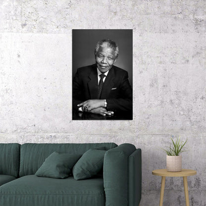 Nelson Mandela Great Leader Star Poster Wall Art Print Home Wall Decor - xonomax