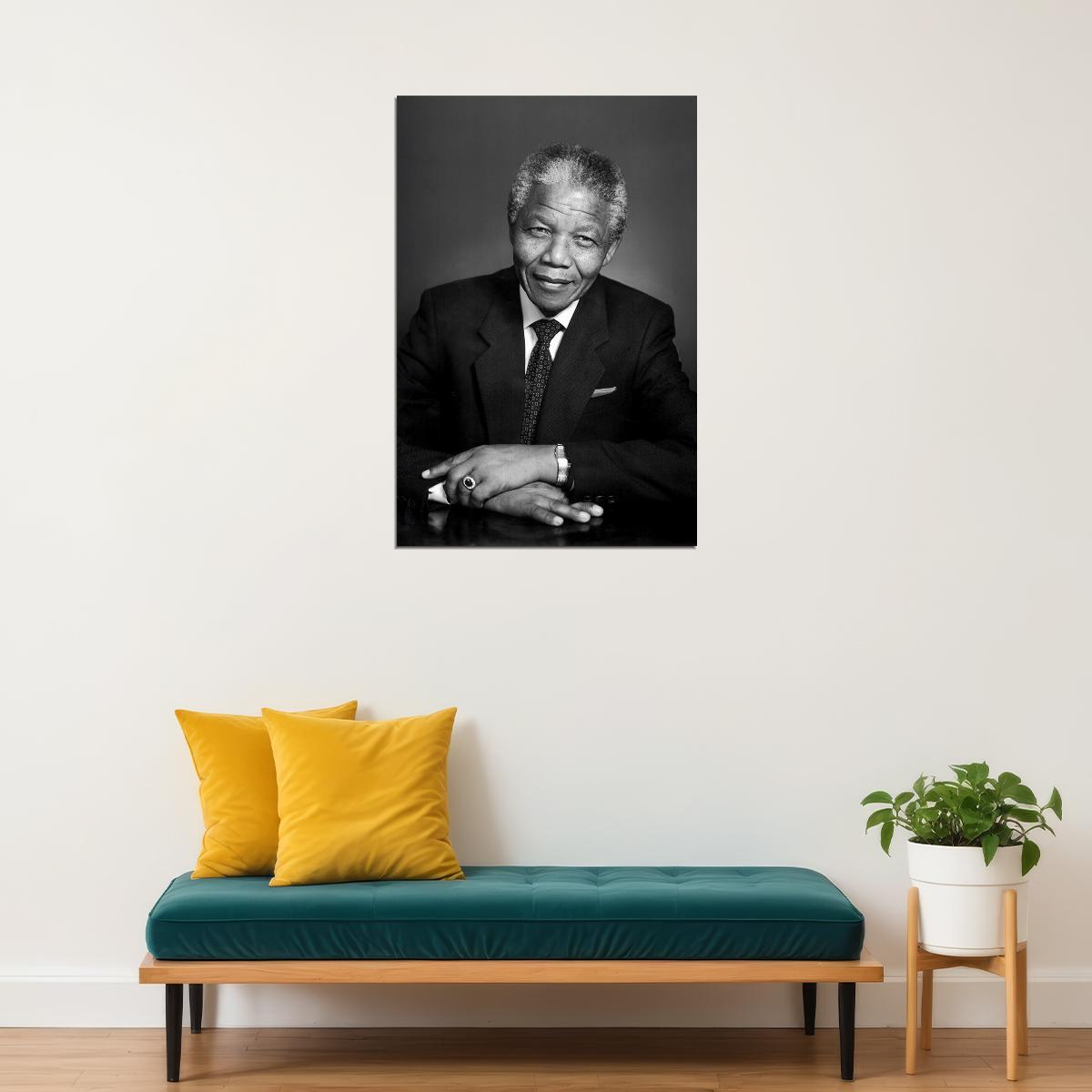 Nelson Mandela Great Leader Star Poster Wall Art Print Home Wall Decor - xonomax