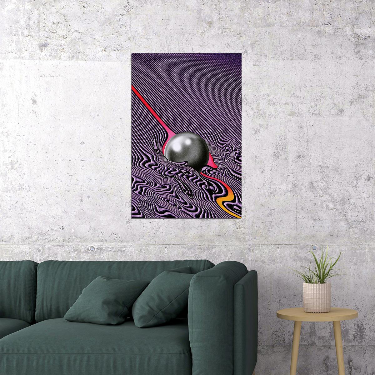 Tame Impala Psychedelic Rock Currents Album Poster Wall Art Print Home Wall Decor - xonomax