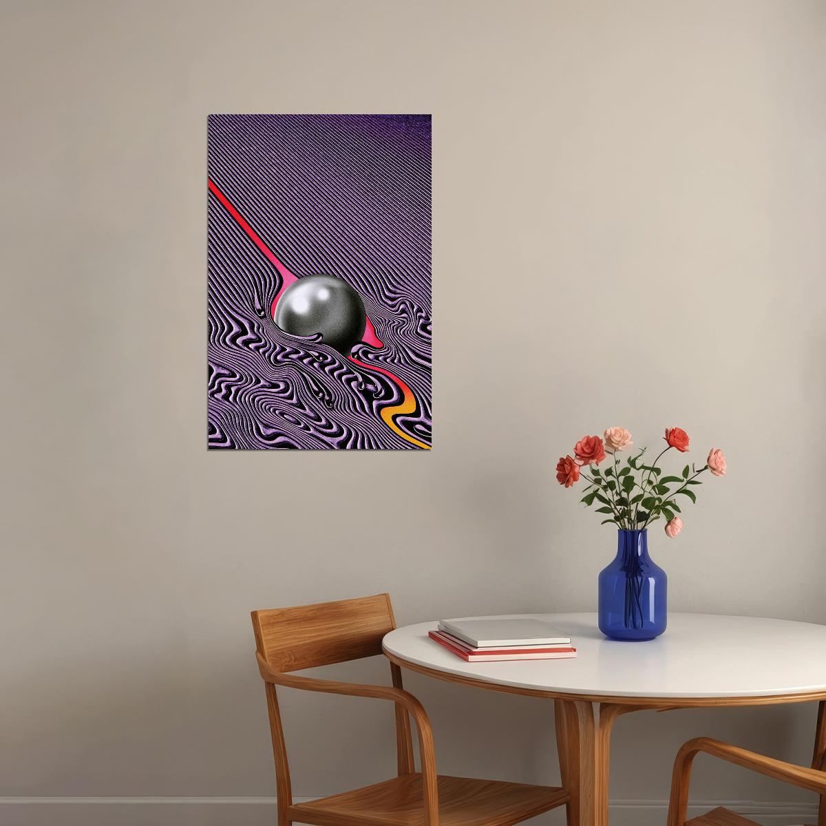 Tame Impala Psychedelic Rock Currents Album Poster Wall Art Print Home Wall Decor - xonomax