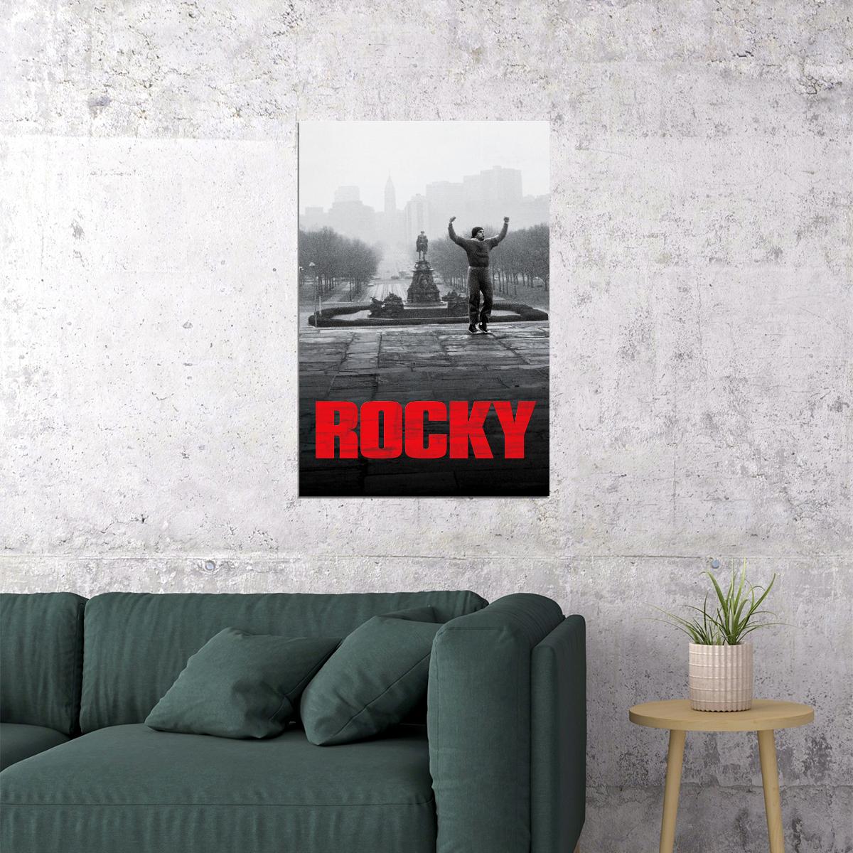 Rocky Classic Movie Drama Sport Poster Wall Art Print Home Wall Decor