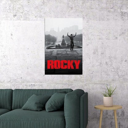 Rocky Classic Movie Drama Sport Poster Wall Art Print Home Wall Decor