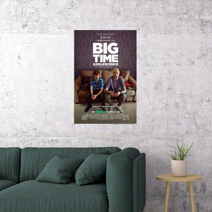 Big Time Adolescence Movie Comedy Drama Poster Wall Art Print Home Wall Decor
